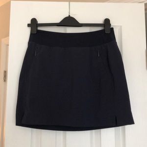Athleta Navy Blue Tennis Skirt